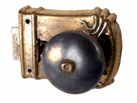 Door lock, chamber lock, E A Næsman (19th c.).