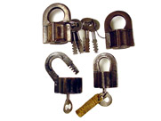 Scandinavian/Polhem locks from the early 20th century.
