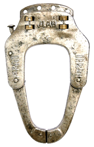 German combination lock JLAB, D.R. Patent