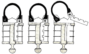 IIran, kombinationslås, 1800-1900-tal. Tanavoli